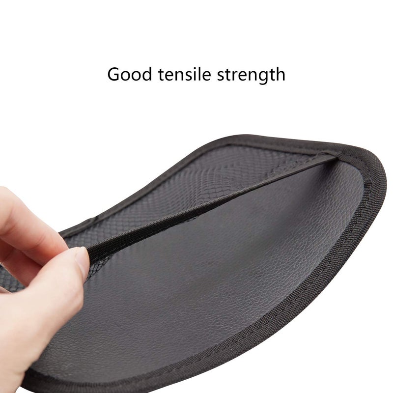INNOLIFE Car Net Pocket Side Clutter Scattered Storage Phone Holder Strong Paste Organizer 8"x5.75"(2pcs L) - Image 4